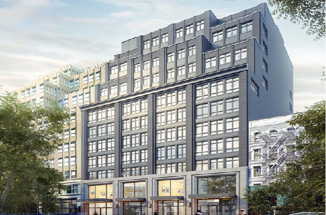 Commercial residential building New York