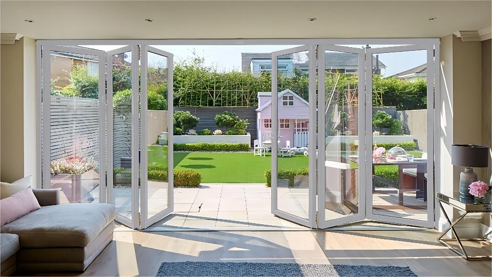 Folding Door Outdoor Display