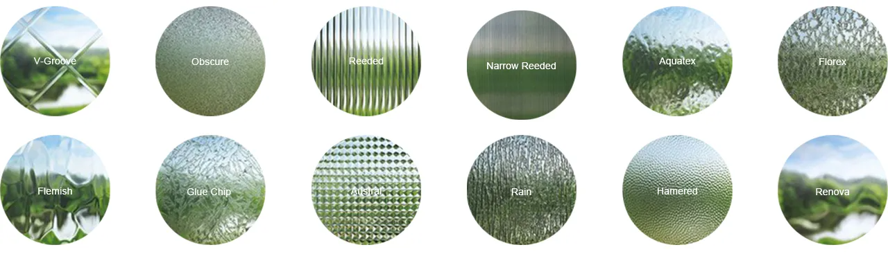 Glass Texture Configurations