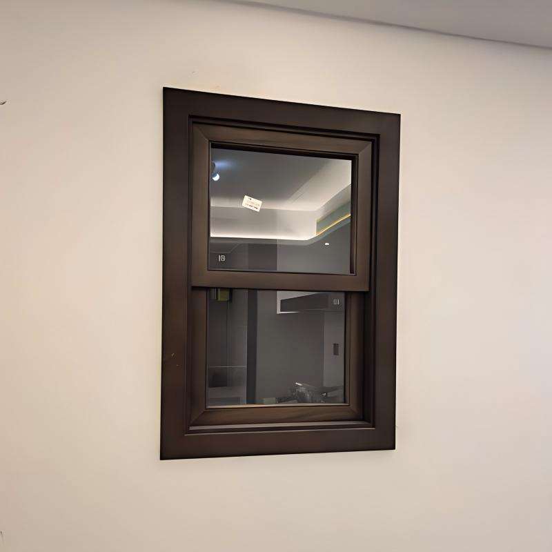 Factory Price Aluminum Window Profile Glass Kitchen windows for House Double Glaze Single Hung Window