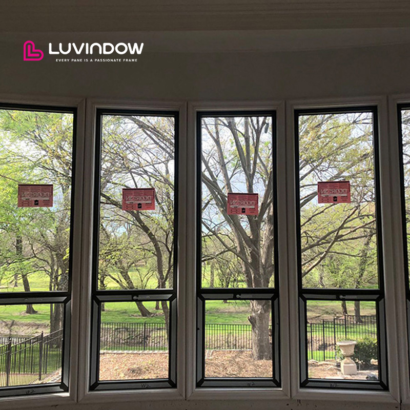 Energy Efficient Slim Frame Tilt Turn Windows Aluminum Modern Home Renovation Narrow Frame Hanging Hospital Apartment