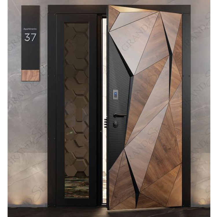 Custom pivot door model 10