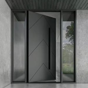 Modern Anti-Theft Aluminum Pivot Entry Door