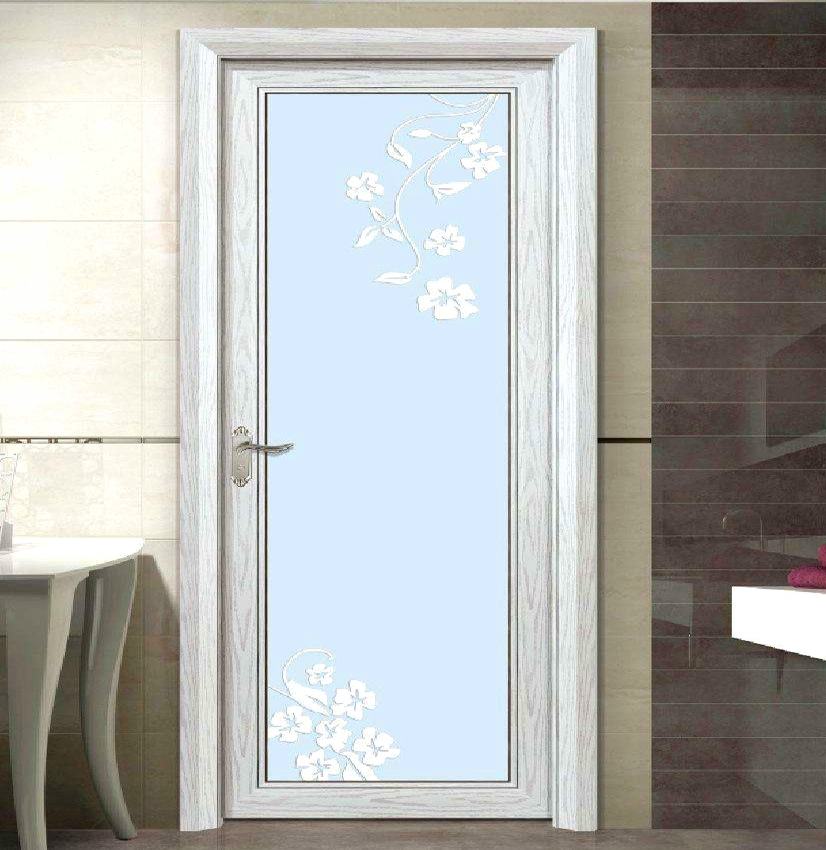 Aluminium Frame Door Fair Price Glass Door Interior Swing Bedroom Door