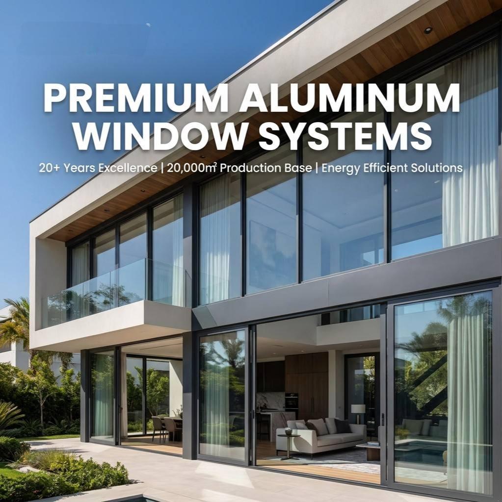 Wholesale Modern Aluminum Frame Double Glazed Swing Casement Windows Tempered Glass Windproof Design Custom Sizes Home Use