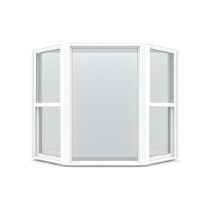 Octagonal Aluminum Bay Window Custom Polygon Window Aluminum Alloy Frame with Glass