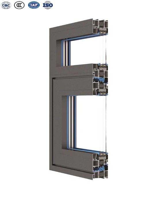 Modern Design Aluminum Alloy Soundproof Sliding Windows with Thermal Break and Mosquito Net for Bathroom Home Patio &amp; Porch