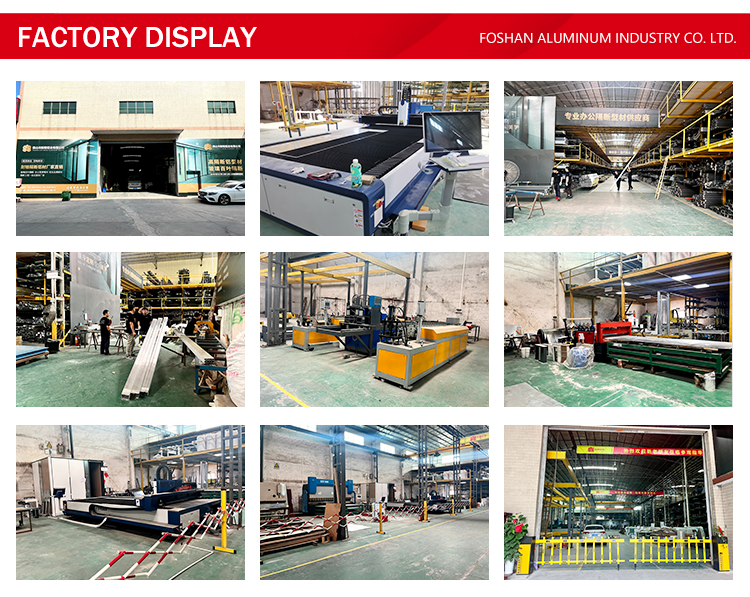 Sliding Glass Door Office Partition with Aluminum Profile System