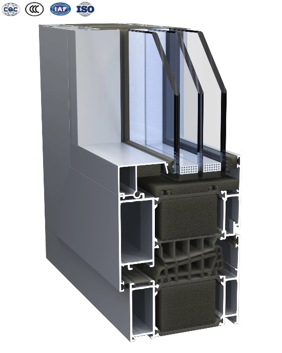 Modern Design Aluminum Alloy Soundproof Sliding Windows with Thermal Break and Mosquito Net for Bathroom Home Patio &amp; Porch