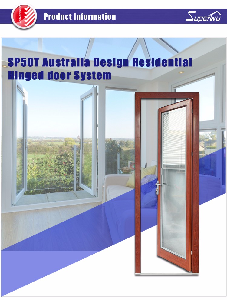 Modern Aluminum French Door Detail 1