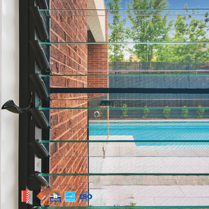Australian Standard Double Glazed Aluminium Louver Windows