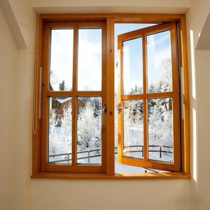 Soundproof Insulated Aluminum Clad Wood Casement Window
