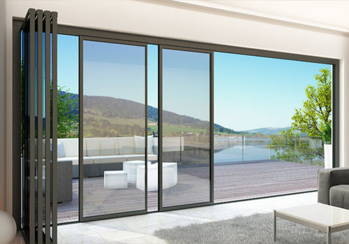 House Exterior Thermal Break Aluminium Profiles Glass Pocket Sliding Door Heavy Duty Patio Sliding Doors