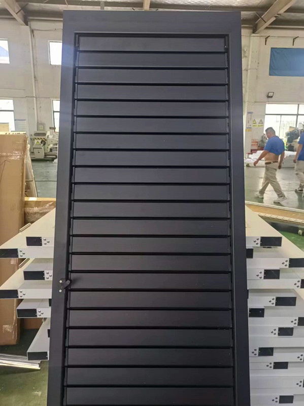 Manual Aluminum Louvered Blade Adjustable Louver Windows Outdoor Horizontal Jalousie Window Shutters Outdoor