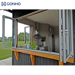 Commercial Used Residential Exterior Bifolding Window