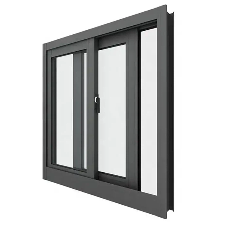 Wholesale's Price Ventilated Single-layer Glass Aluminum Sliding Windows for Home