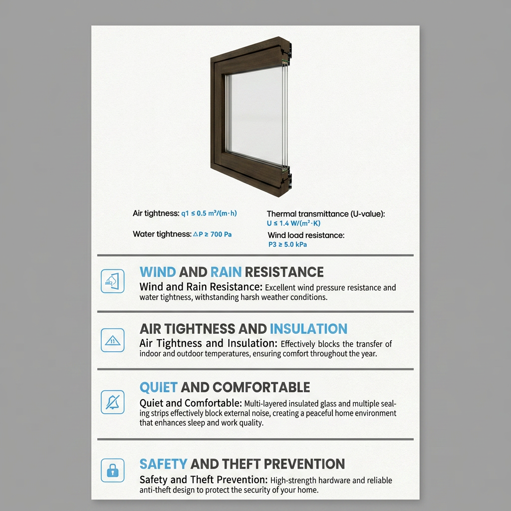 Sayyas Windows F120 Modern Flush Design Energy Efficient Double Glazed Windows Aluminum Clad Wood Window Manufacturer China