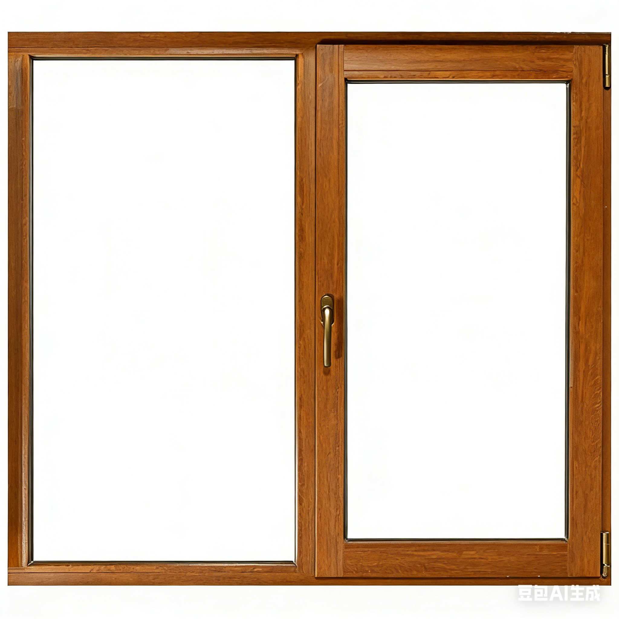 High Performance Aluminum Clad Wood Casement Wooden Window Frame Soundproof Insulated for Villa Residential Building Exterior