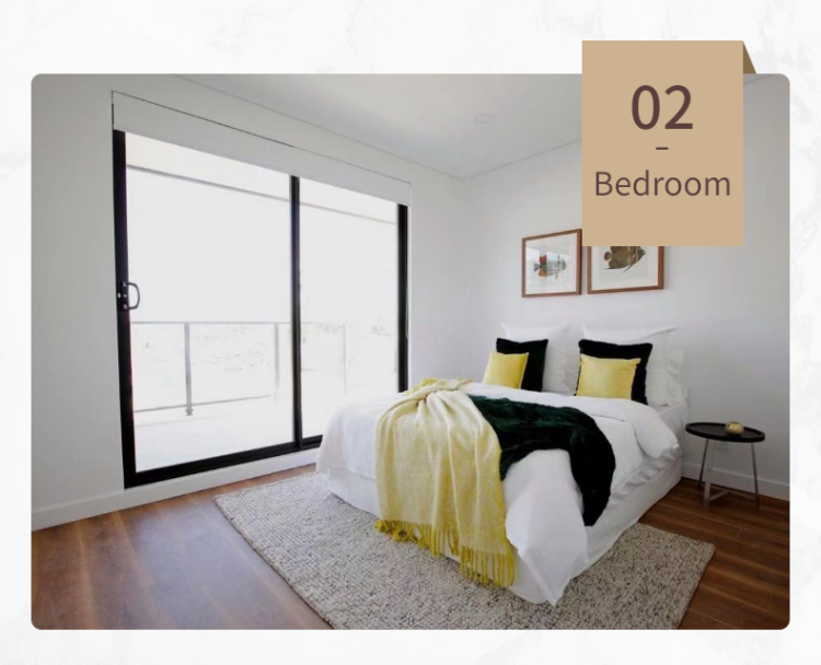 NFRC AS2047 Manual Finished Exterior Safety Impact Entry Doors with Double Glass Aluminium Frame for Bedroom and School