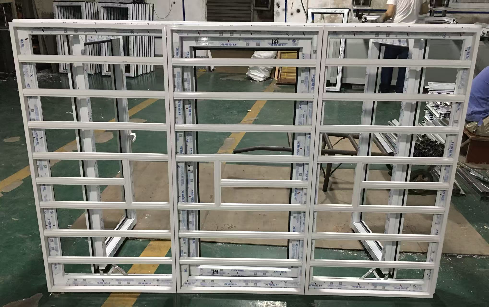 Factory Direct Aluminum Sliding Window With Security Grill And Mosquito Screen For Africa Residential &amp; Commercial Projects