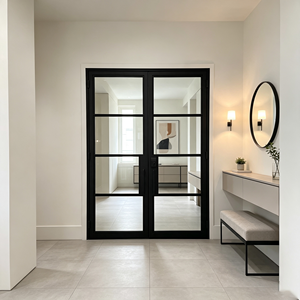 HUACAI Factory Direct Aluminum Door Leak proof Stable Door for Garden Sunroom Access