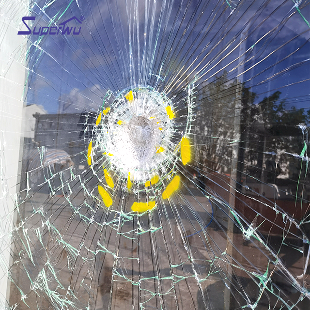Aluminium Windows And Doors Factory Produce American Certification NFRC NOA Hurricane Impact Glass Aluminium Sliding Door System
