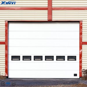 Industrial Roll-Up Doors With High Wind Resistance Aluminum