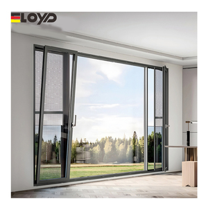 Eloyd Double Glazed Aluminum Tilt and Turn Window German Hardware