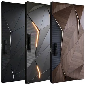 Modern Luxury Villa Exterior Security Pivot Door