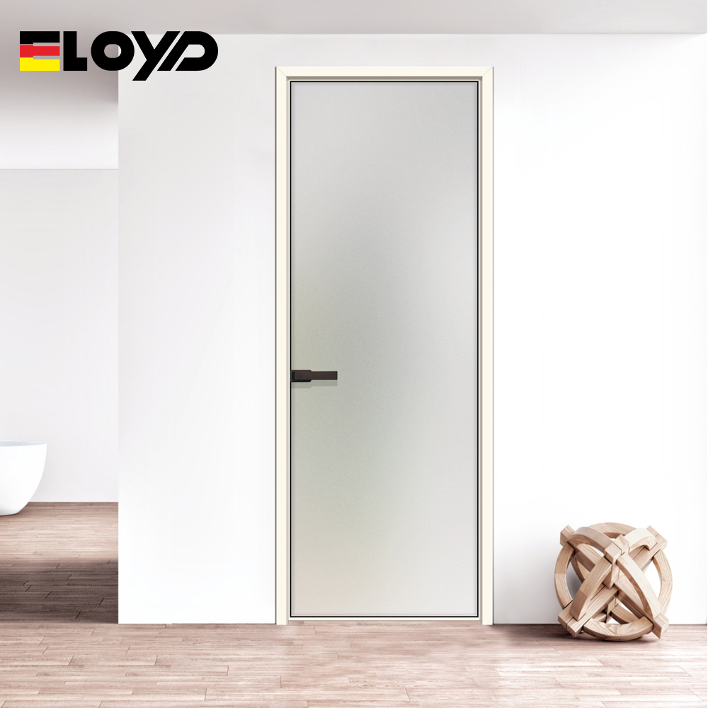 Eloyd Outdoor Aluminum Single Swing Door Apartment Bathroom Waterproof Soundproof Casement Doors