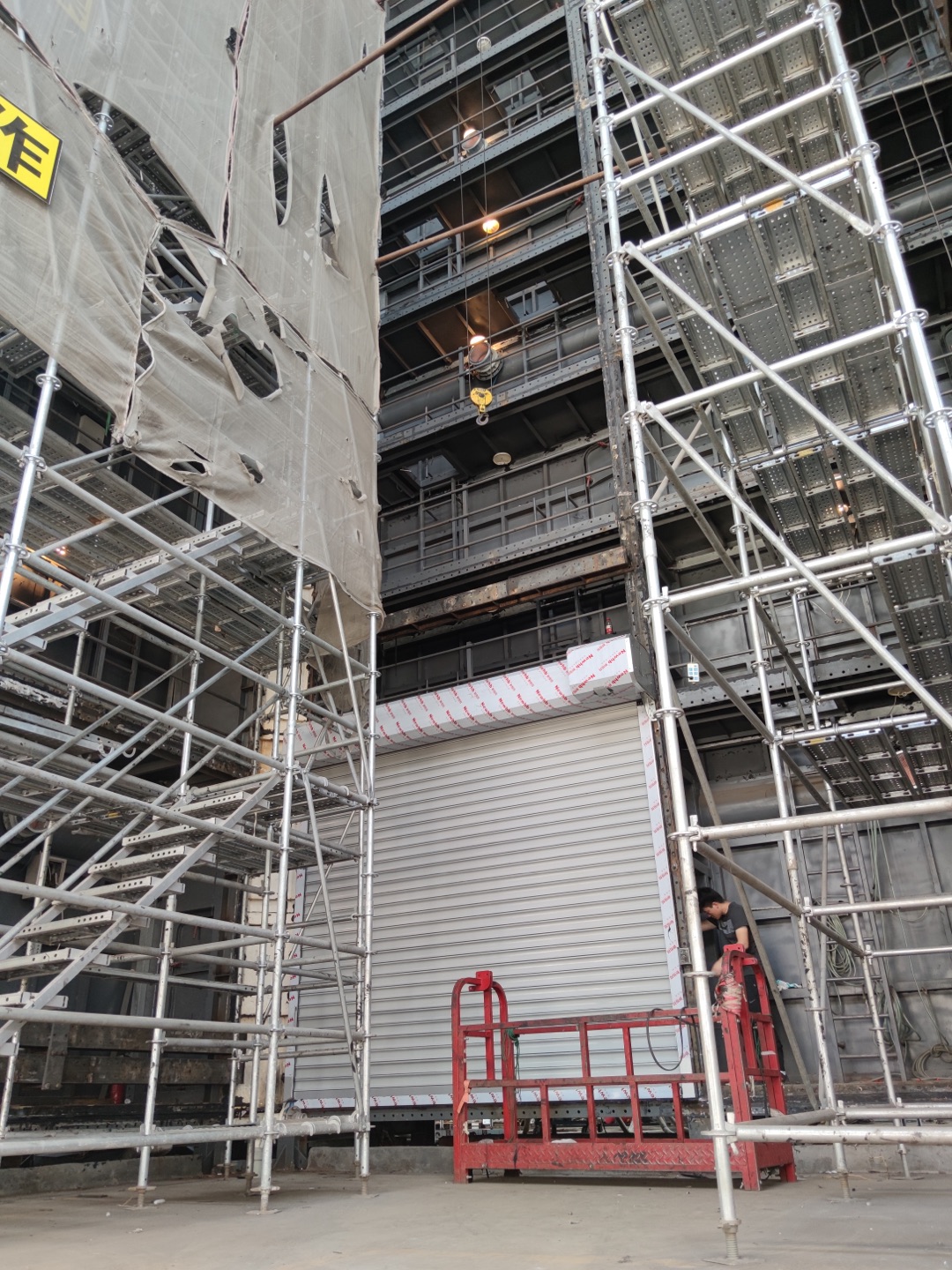 Best Selling Automatic Hurricane Proof Galvanized Steel Roller Shutter Door Garage Roll up Door