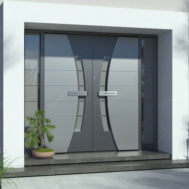 Custom pivot door model 15