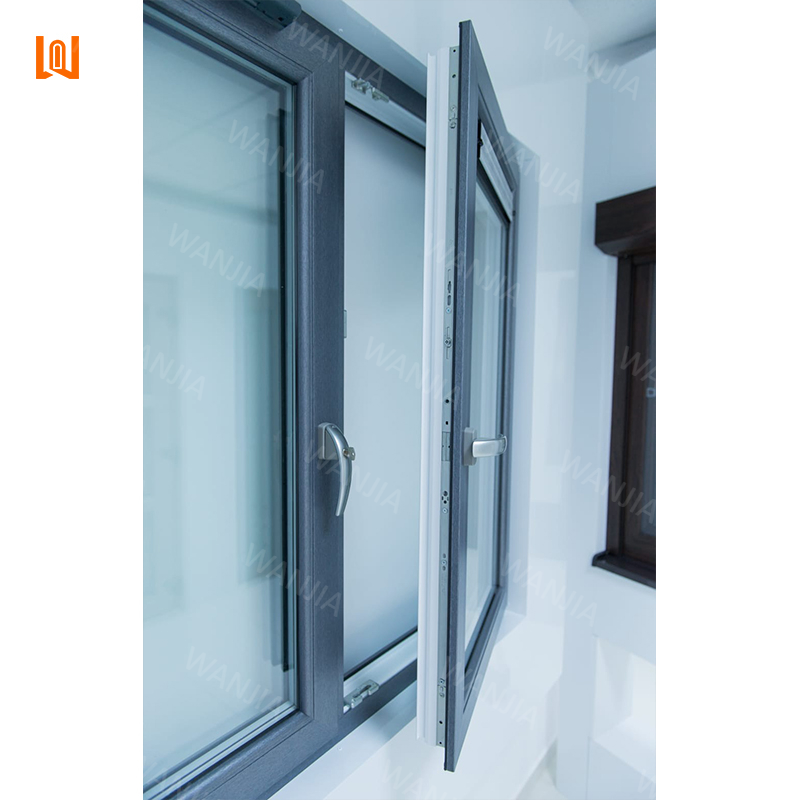 Minimalist Design Tilt and Turn Window Double Glazed Window Thermal Break Windows Slim Narrow Frame Casement Window