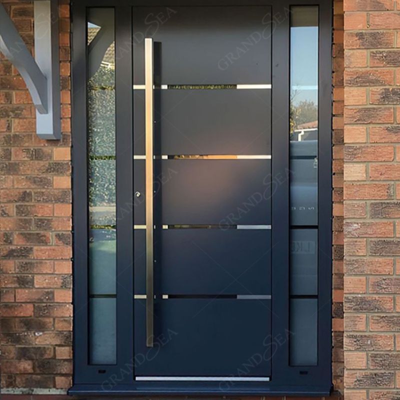 Custom pivot door model 4