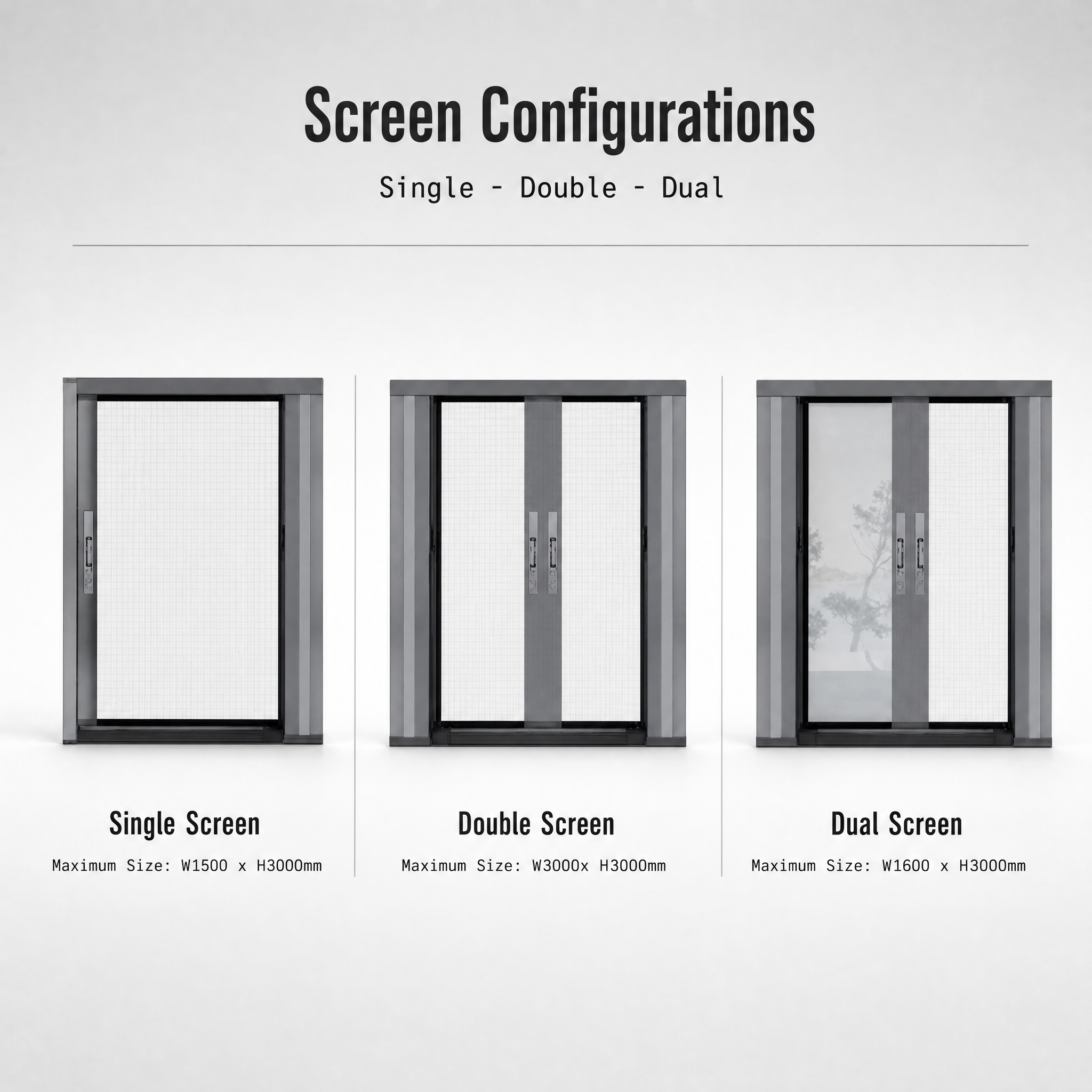 Zoompey RS58PRO Aluminum windows Door Aluminum Mosquito Screen Doors Aluminum Mosquito Screen Doors Screen Doors