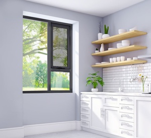 As2047 Modern Aluminum Windows and Doors Australia Double Glazed