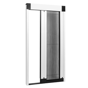 Retractable Trackless Sliding Mosquito Net Door