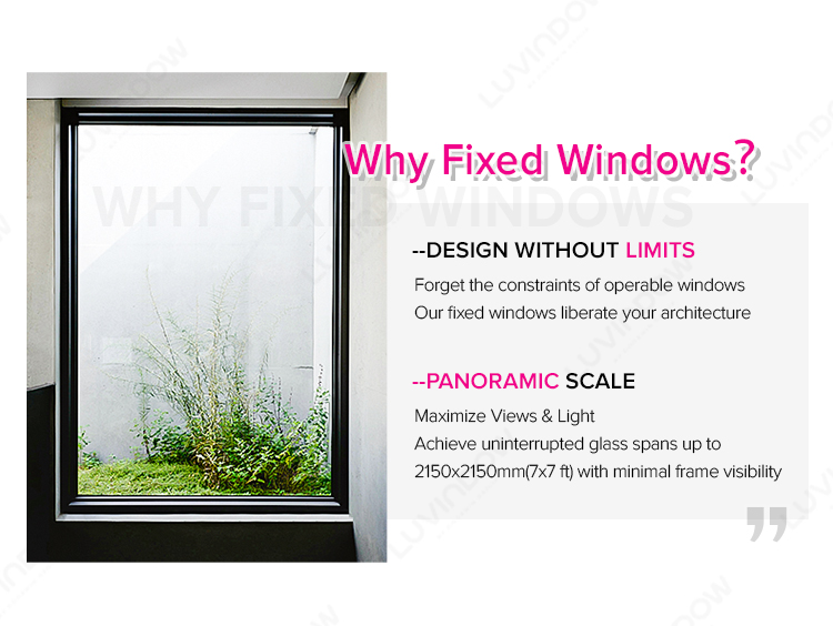 Thermal break window engineering