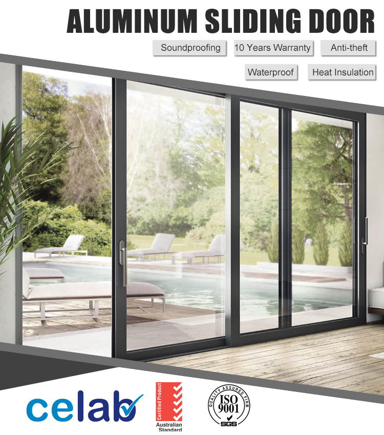 Aluminum Sliding Door Showcase