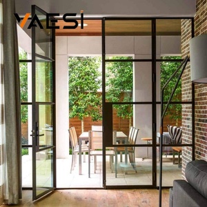 Modern Aluminum Alloy Glass Casement Door for Cellars