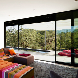 APRO Modern Aluminum Bifold Swing Folding Door for Wine Cellars