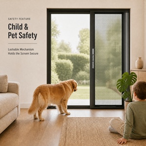 Zoompey RS58PRO Aluminum Mosquito Screen Doors