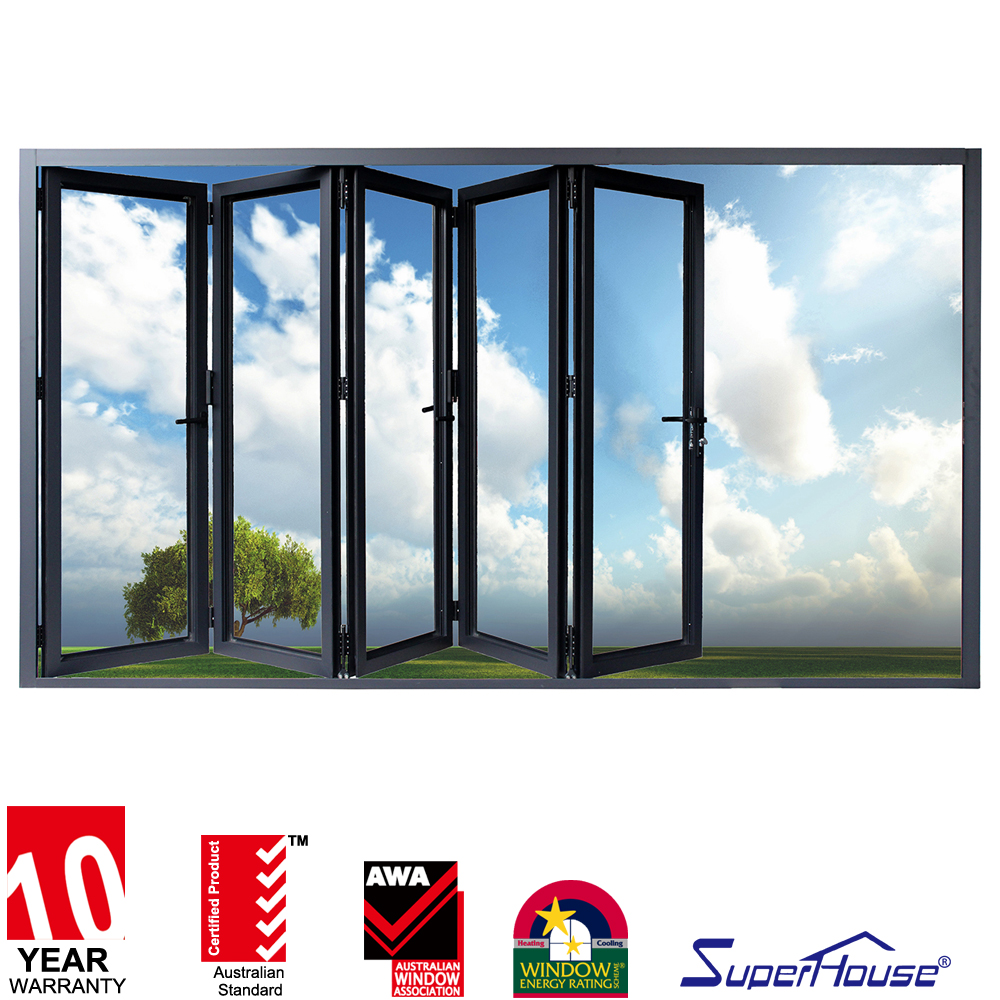 Superhouse Aluminum Doors Aluminium Bifold Patio Doors