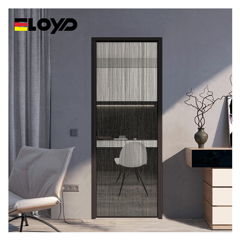Eloyd Outdoor Aluminum Single Swing Door Apartment Bathroom Waterproof Soundproof Casement Doors