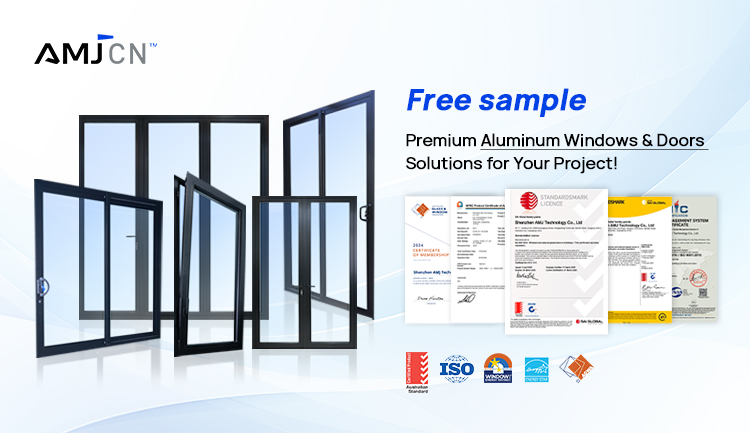 AMJ 65 Thermally Broken Aluminum Casement Door