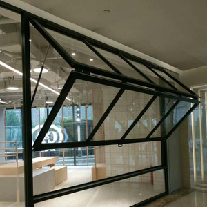 Good Price Vertical Folding Window Aluminum Bifold Window Glass Window Simple Design
