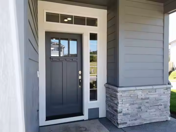 CBMMART Project Europe Aluminum Security Doors for Houses Exterior Front Villa Entry Doors