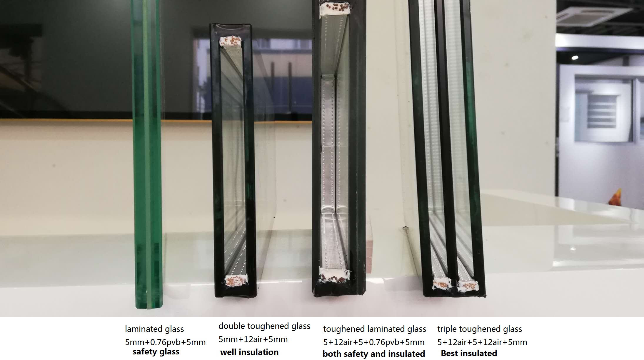 Miami NOA Approved Modern Hurricane Proof Impact Resistance Triple Glazed Aluminum Alloy Hinged Patio Door with Finished Surface