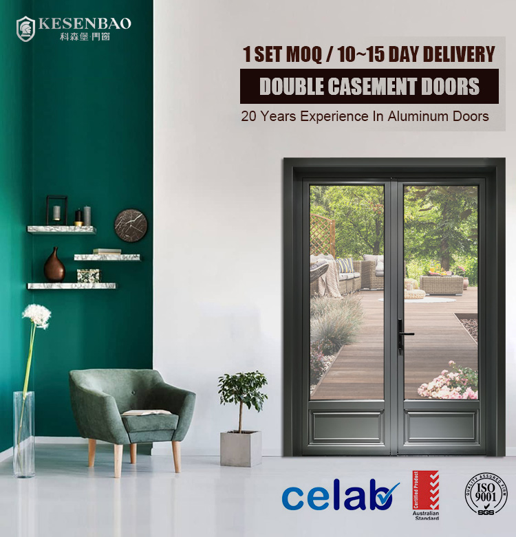 Aluminum Casement Door Display