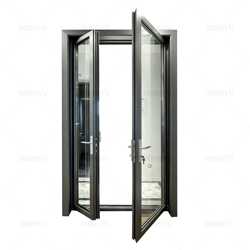 Modern Design Interior Fire Prevention Aluminium Swing Doors for Kitchen